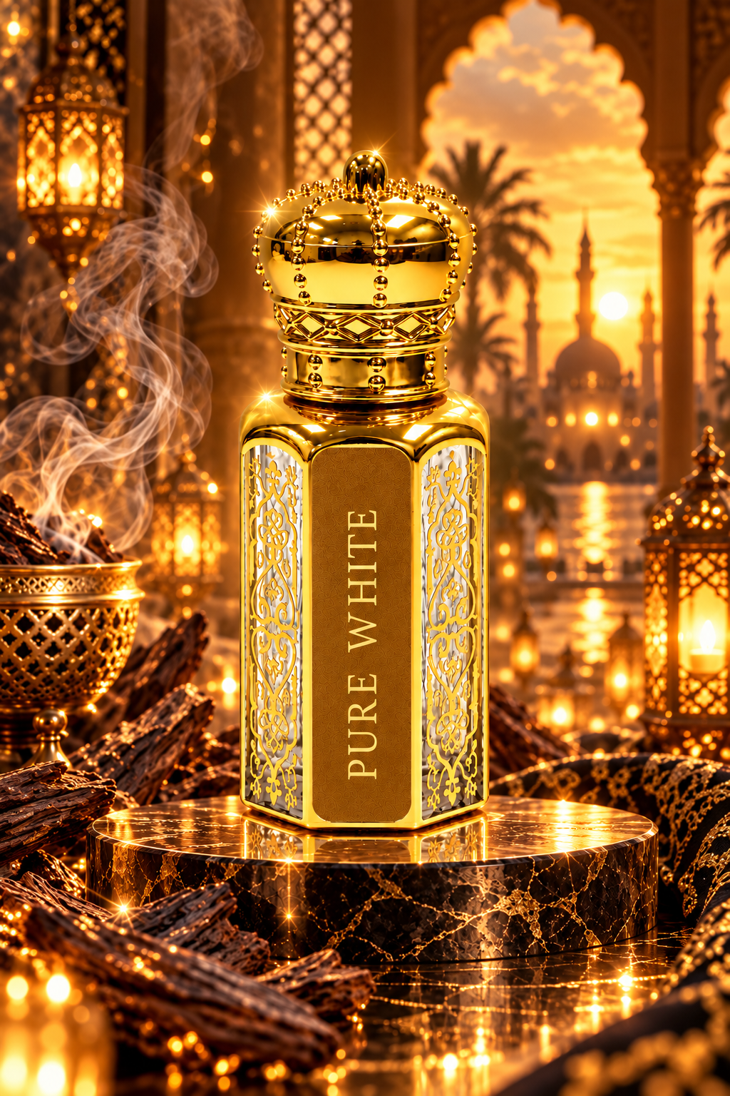PURE WHITE (ATTAR) 12ML - WHITE OUD